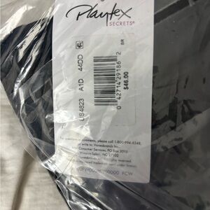 Playtex Secrets Elegant Black Bra